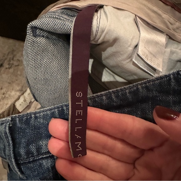 Stella McCartney Women’s Premium Denim Jeans Bootcut Style Made in Italy Size 27 - Picture 6 of 14